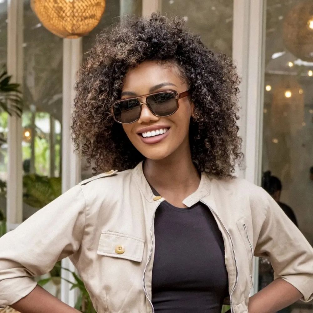 New In Box SOJOS Brown‎ Tortoise Retro Aviator Sunglasses